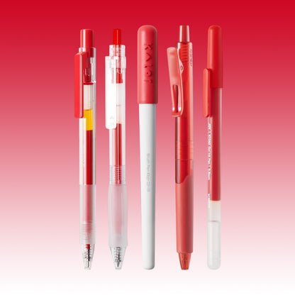 Red Pen Set