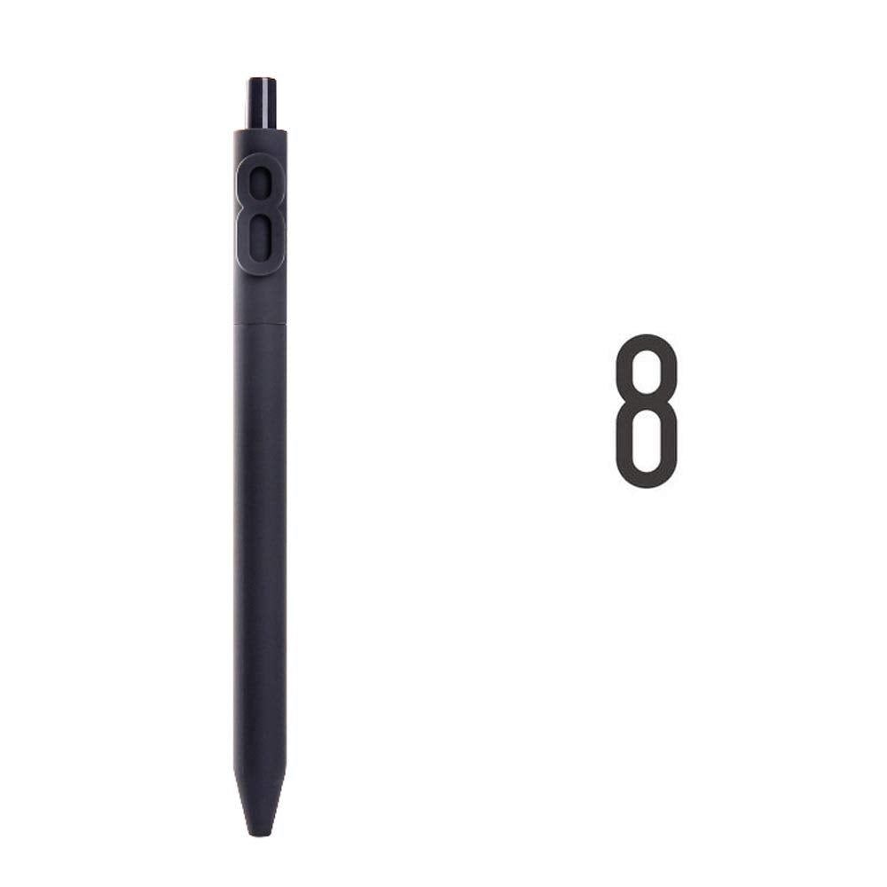 Alpha Gel Pen 0.5mm Black Ink - SCOOBOO - Alpha-8 - Gel Pens