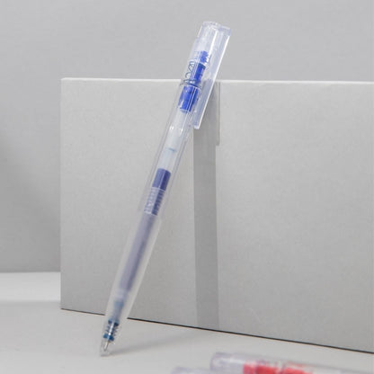 K7 transparent Gel Ink Pen 0.5mm - SCOOBOO - K7-Blue - Gel Pens