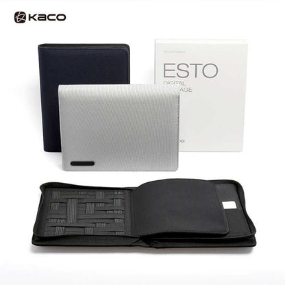 Kaco Esto Digital Storage Case - SCOOBOO - Kaco-Esto-Black - Folders & Fillings