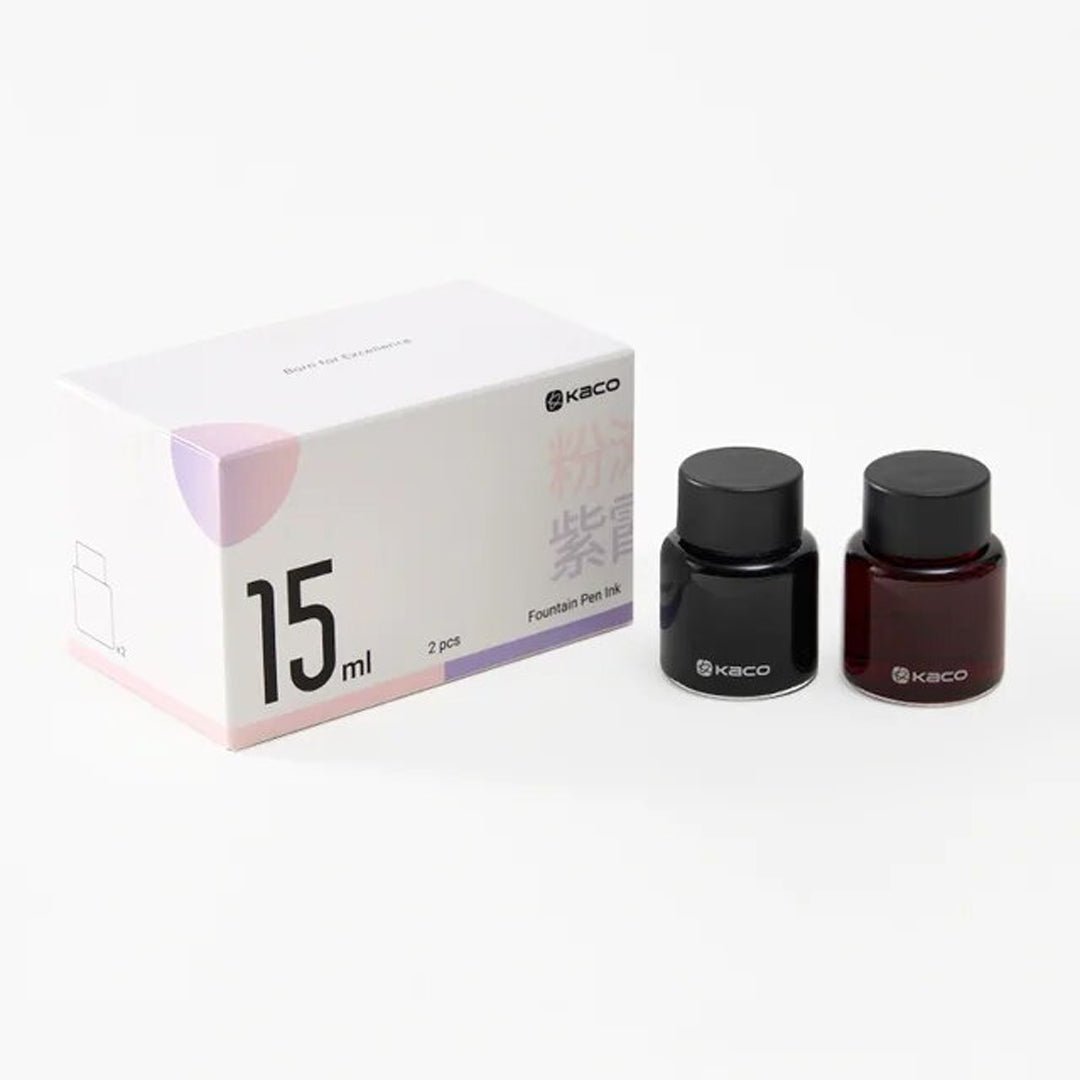 Kaco Ink Bottle 15ml- Set of 2 - SCOOBOO - K1611 - Ink