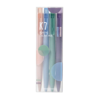 Kaco K7 Flavour Of Northern Europe Gel Ink Pen-Pack Of 4 - SCOOBOO - Gel Pens