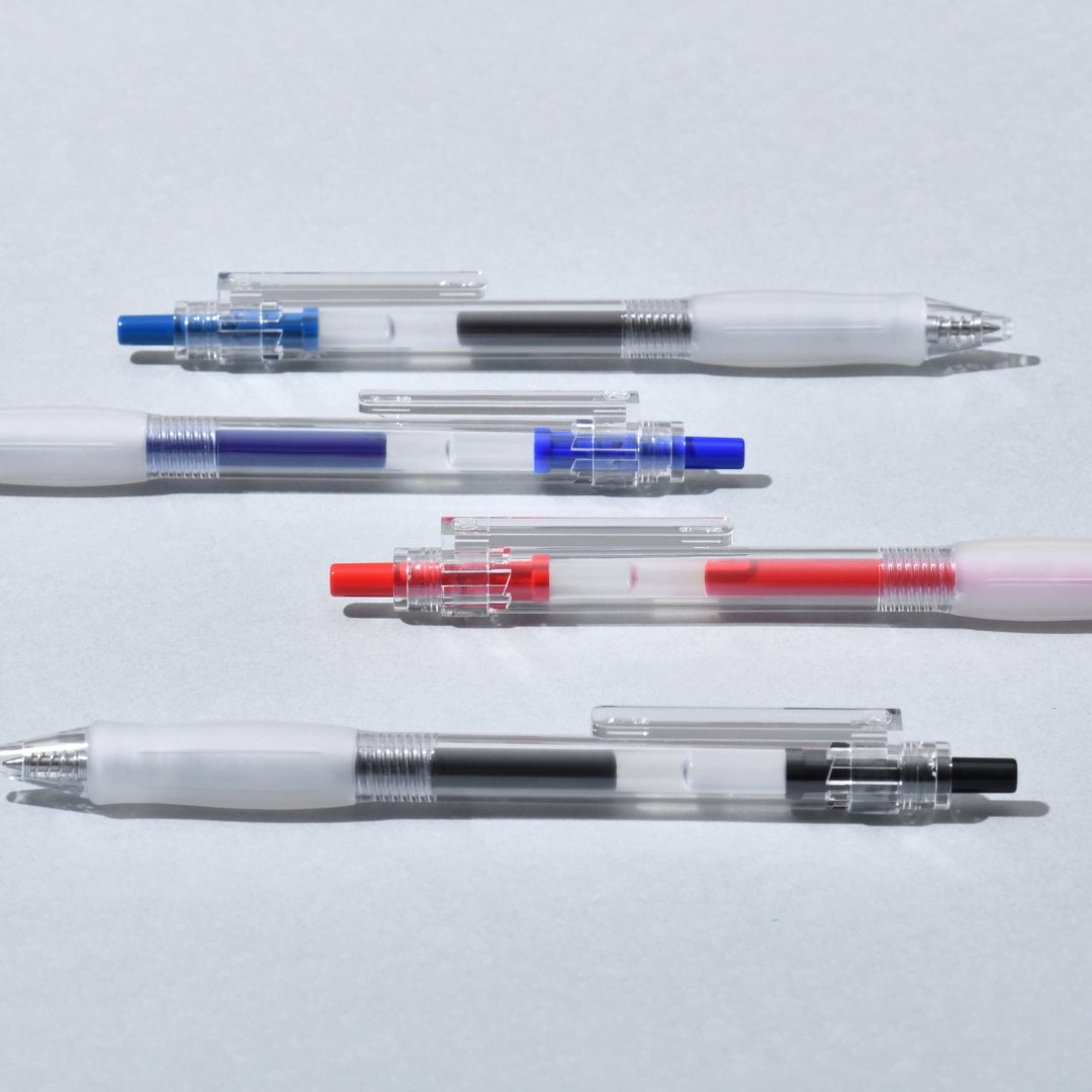 Kaco KEYBO Transparent Gel Ink Pen 5pcs/set - SCOOBOO - KB00010073 - GEL PEN