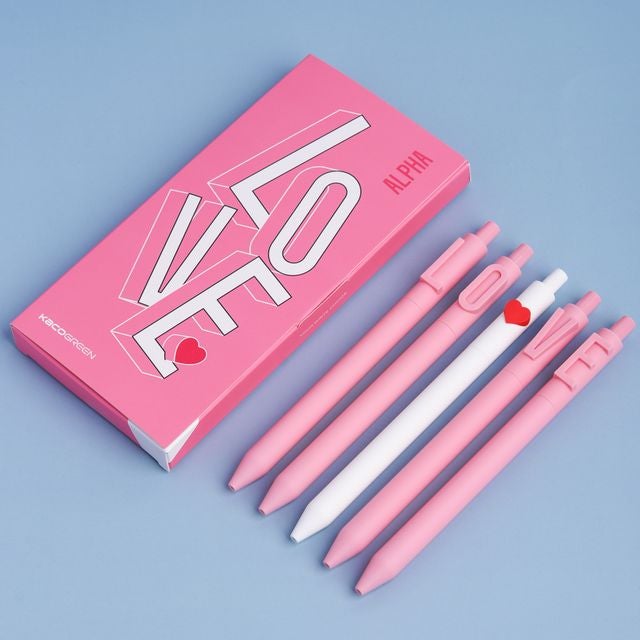 Kaco Love Gel Pen Set 0.5mm - SCOOBOO - K1032 - Gel Pens