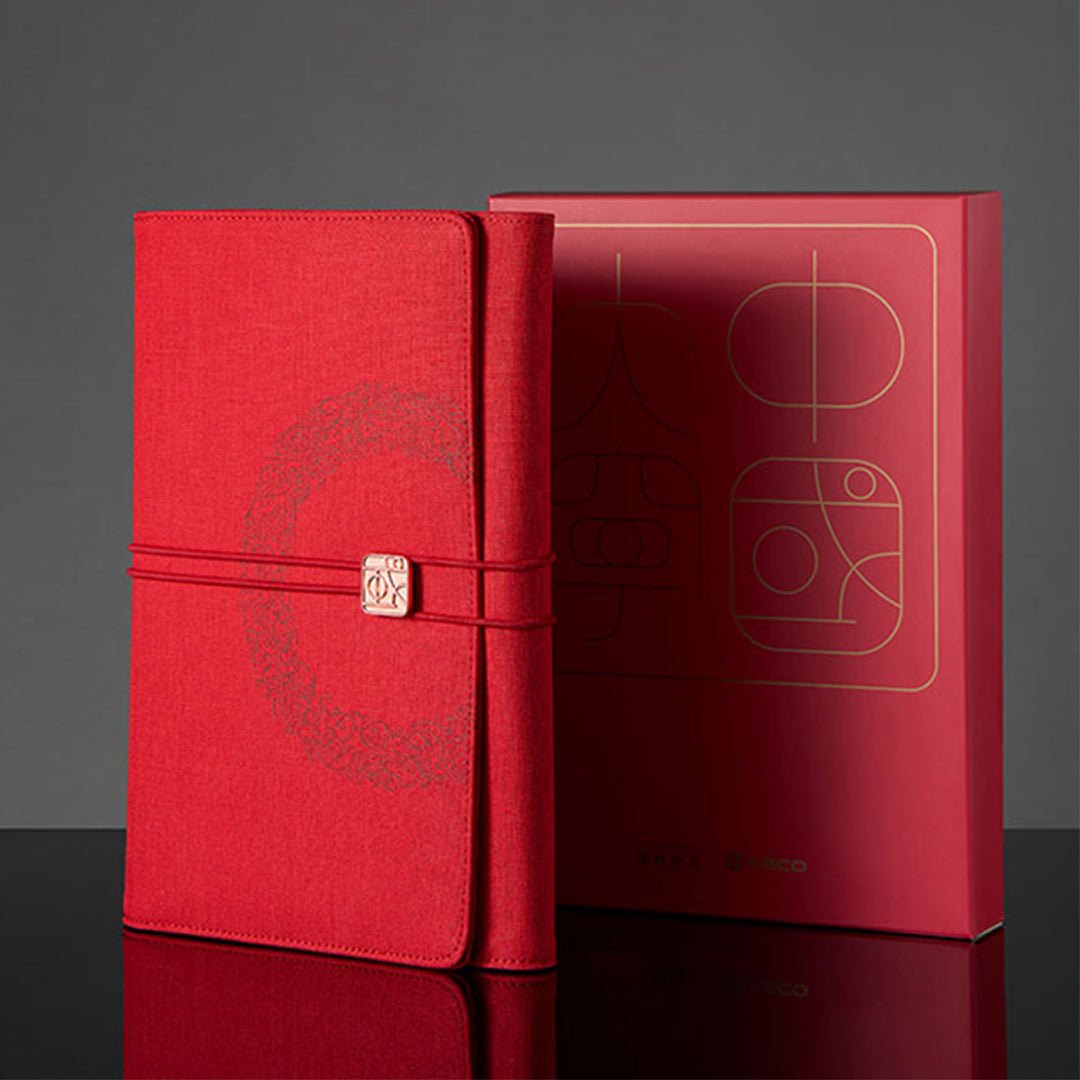 Kaco Red Alio Business Folder collaboration with National Museum of China - SCOOBOO - K1202 - Folders & Fillings