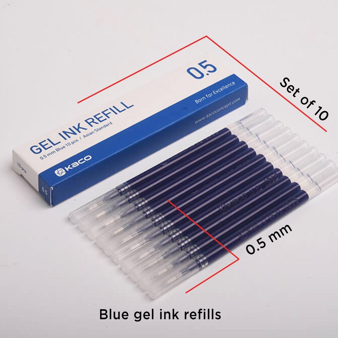 Kaco Gel Pen Refills 0.5mm - SCOOBOO - K1622 - Refills