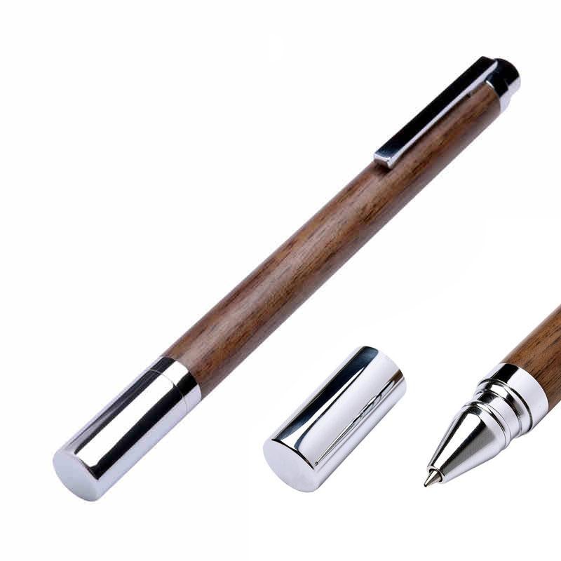 Kaco Wisdom Rollerball Pen - Daimond Cut - SCOOBOO - Wisdom - Walnut Wood -