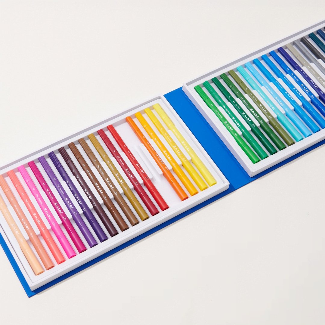 Kalor Watercolor Pen (double tip) - SCOOBOO - Highlighter