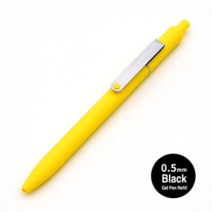 Midot Gel Pen Black Ink 0.5mm - SCOOBOO - Kaco-Midot-Yellow - Gel Pens