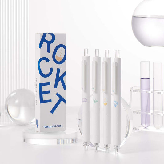 Rocket Gel Pen Set 0.5mm - SCOOBOO - Gel Pens