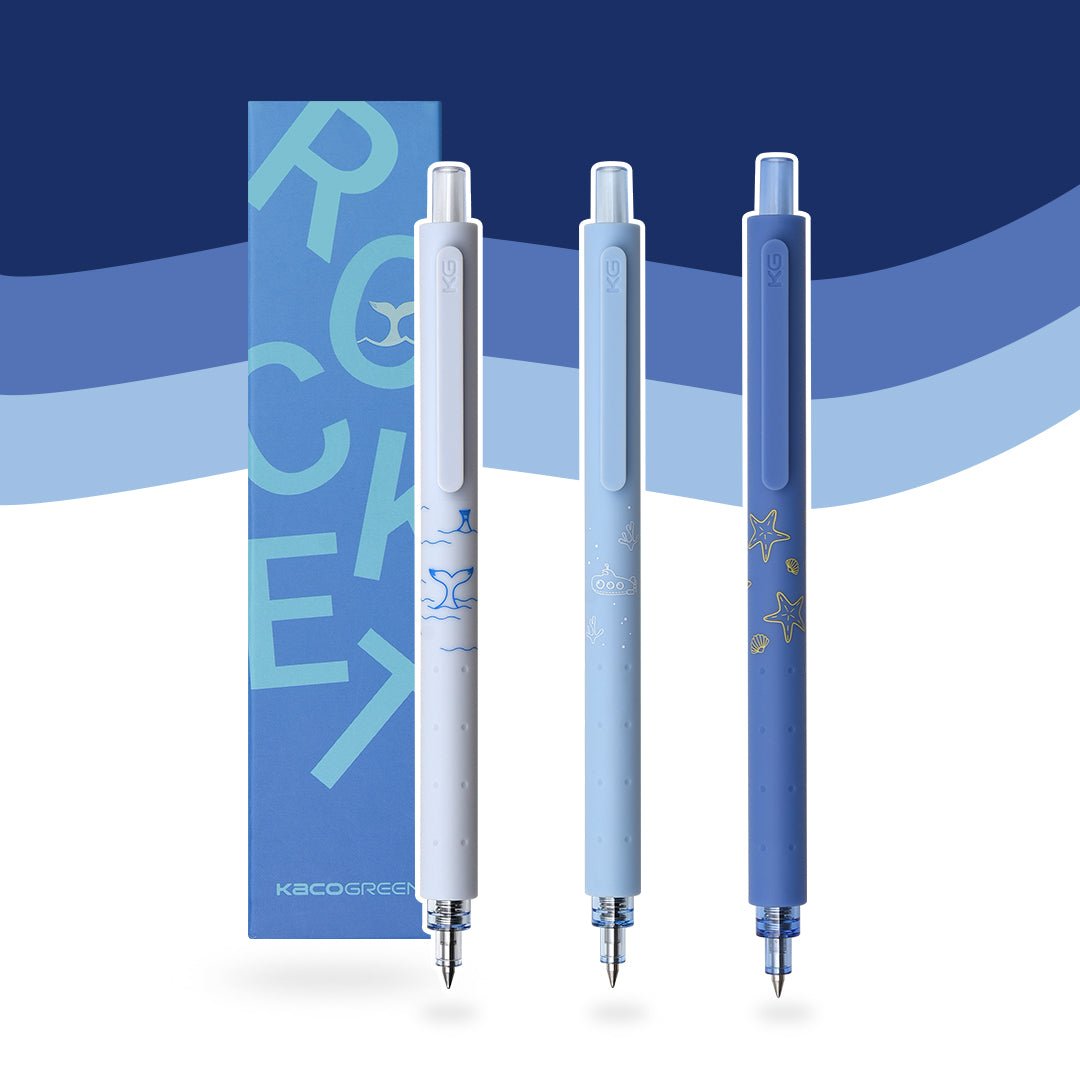 Rocket Gel Pen Set 0.5mm - SCOOBOO - Gel Pens