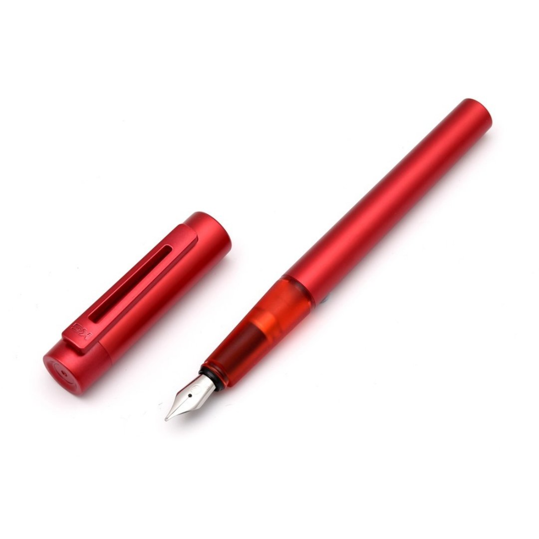 Sky Metal Fountain Pen - SCOOBOO - Sky-Metal-Red - Fountain Pen