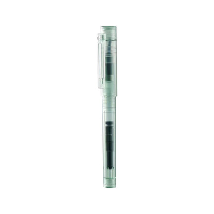 Sky Transparent Fountain Pen - SCOOBOO - SkyPlasticfountain-2 - Fountain Pen