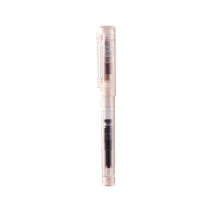 Sky Transparent Fountain Pen - SCOOBOO - SkyPlasticfountain-3 - Fountain Pen