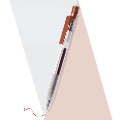 TURBO GEL PEN 0.5mm - SCOOBOO - Turbo-4-Brown - Gel Pens