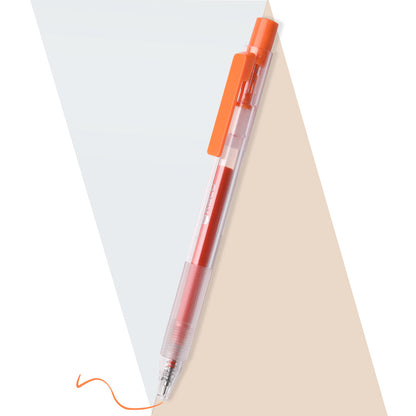 TURBO GEL PEN 0.5mm - SCOOBOO - Turbo-10-Orange - Gel Pens