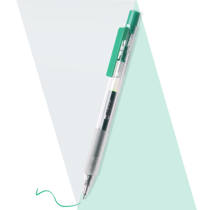 TURBO GEL PEN 0.5mm - SCOOBOO - Turbo-1-Green - Gel Pens